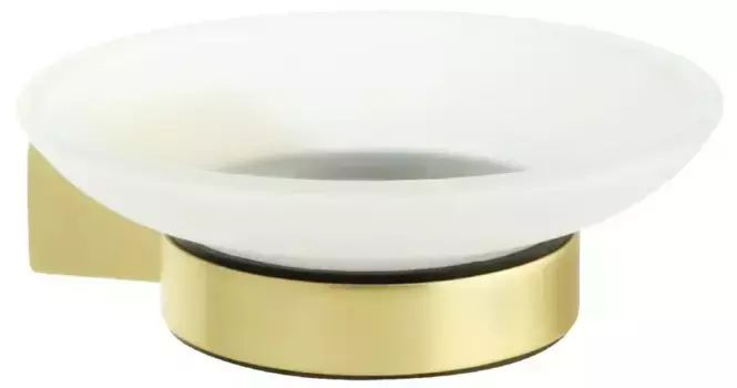 Мыльница «Fixsen» Trend Gold FX-99008 на стену золото-сатин