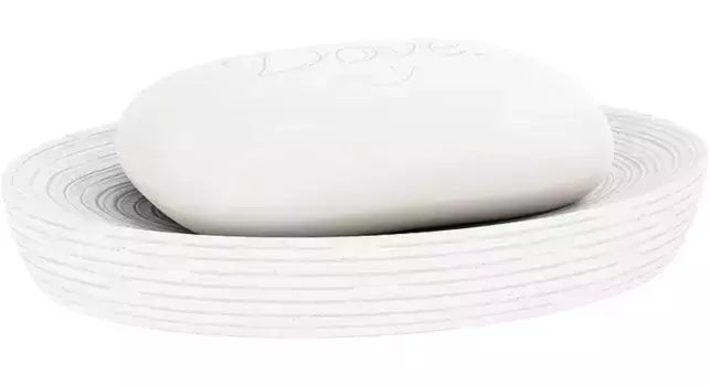 Мыльница «Fora» Bricks FOR-BRK036W на стол белая