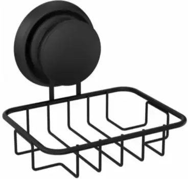 Мыльница «Fora» Grafit FOR-GRA034 на стену чёрная