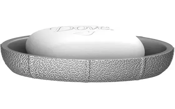 Мыльница «Fora» Miracle FOR-MIR036SIL на стол серебро