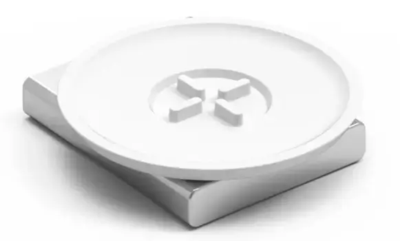 Мыльница «Koin» Nex NEX501 на стену белая/хром