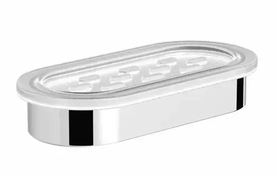 Мыльница «Langberger» Lugano 23017A на стол хром