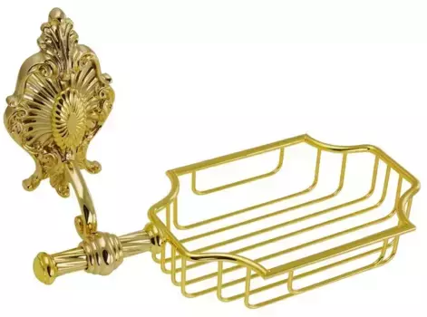 Мыльница «Migliore» Elisabetta 17076 на стену золото