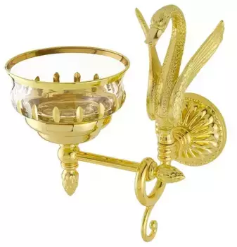 Мыльница «Migliore» Luxor 26116 на стену золото