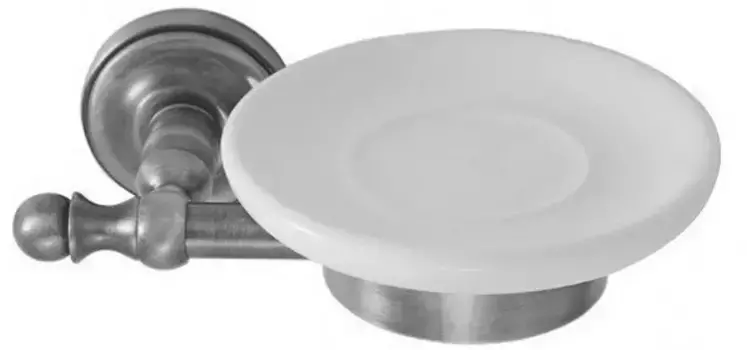 Мыльница «Migliore» Mirella 17147 на стену argento brunito