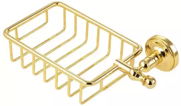 Мыльница «Migliore» Mirella 17336 на стену золото