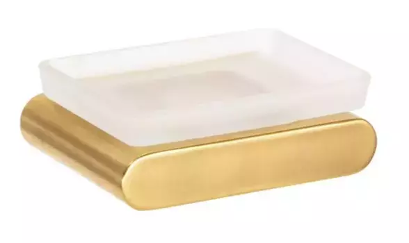 Мыльница «Remer» Lounge LN10BG на стену брашированное золото