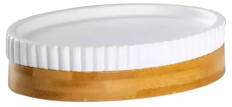 Мыльница «Ridder» Bailey 2173301 на стол белая