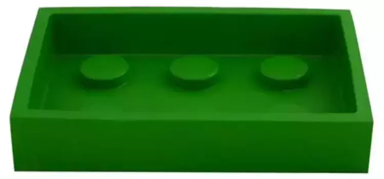 Мыльница «Ridder» Bob 22210305 на стол зелёная