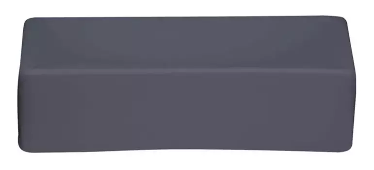 Мыльница «Ridder» Cube 2135317 на стол тёмно-серая