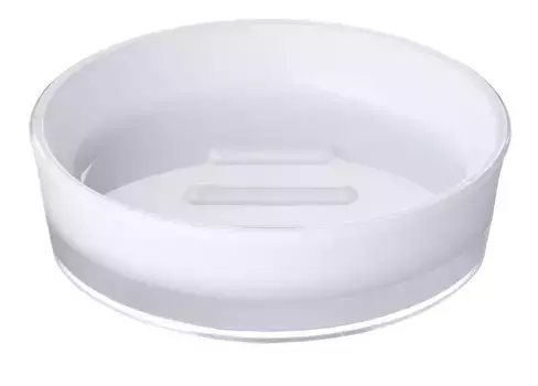 Мыльница «Ridder» Disco 2103301 на стол белая