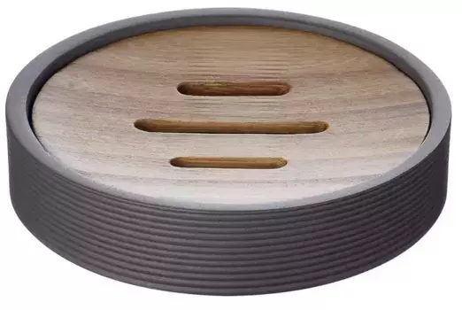 Мыльница «Ridder» Roller 2105307 на стол серая