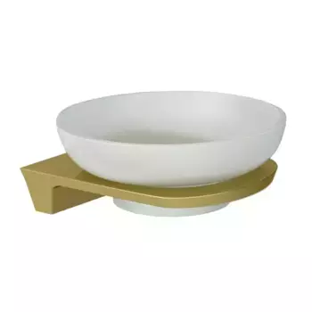 Мыльница «WasserKRAFT» Aisch K-5929 на стену матовое золото