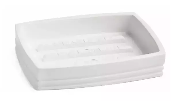 Мыльница «WasserKRAFT» Main K-4729 на стол белая