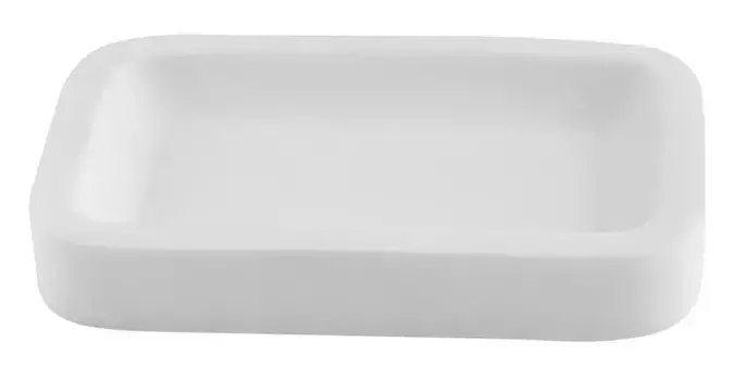 Мыльница «WasserKRAFT» Oder K-9629 на стол белая