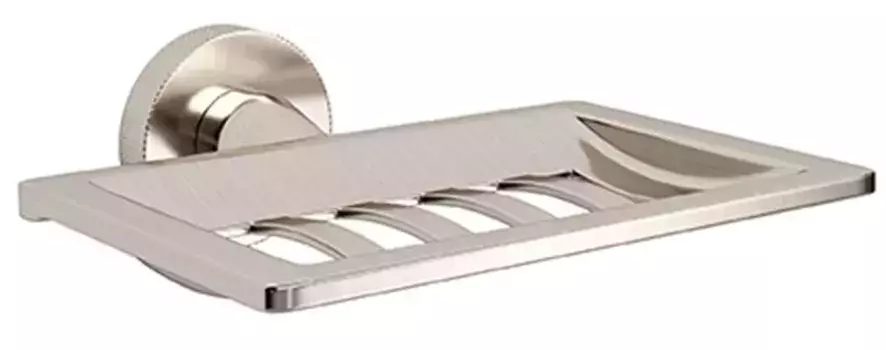 Мыльница «WasserKRAFT» Tauber K-64469 на стену никель