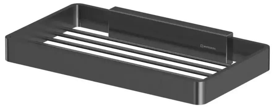 Мыльница «Whitecross» Cubo CU2424GM на стену оружейная сталь