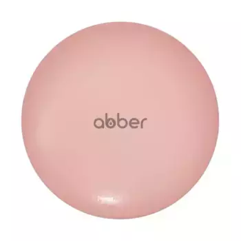 Накладка на слив «Abber» AC0014MP розовая матовая