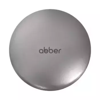 Накладка на слив «Abber» AC0014MS серебряная матовая