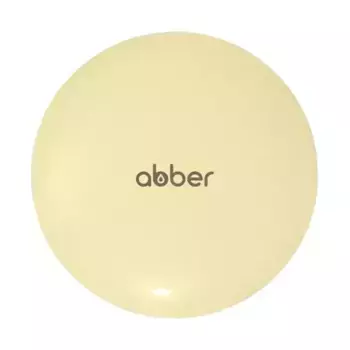 Накладка на слив «Abber» AC0014MY желтая матовая