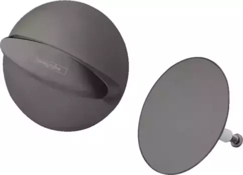 Накладки для слив-перелива «Hansgrohe» Flexaplus S 58185340 шлифованый черный хром