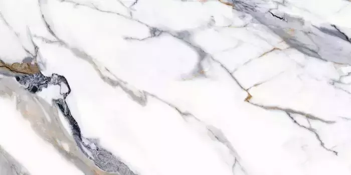 Напольная плитка «Basconi Home» Calacatta Gold Matt. 120x60 digital glazed 3D ink BHM-5002 бело-серый