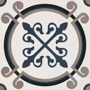 Напольная плитка «Decocer Ceramica» Siena Harlem Matt. 19,8x19,8 С0005821 мультиколор