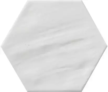 Напольная плитка «Ecoceramic» Chiara Hex Matt. 24х20 923222 blanco