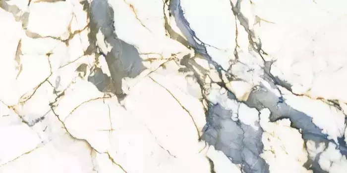 Напольная плитка «Realistik» Andes Blanco Lapp. 120x60 sugar effect 59723 gold blue