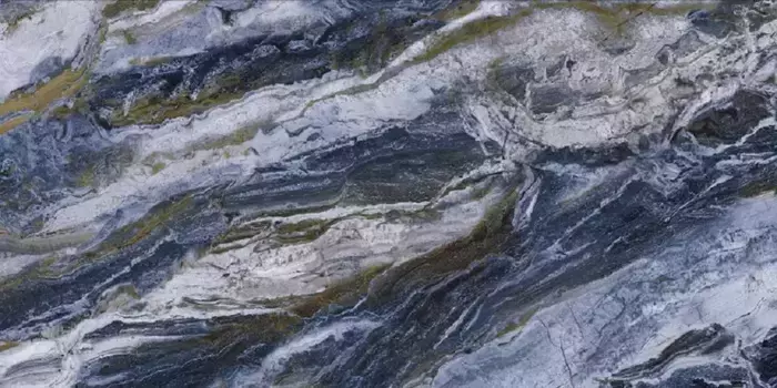 Напольная плитка «Realistik» Male Polish. 120х60 gold carving 77053 синий