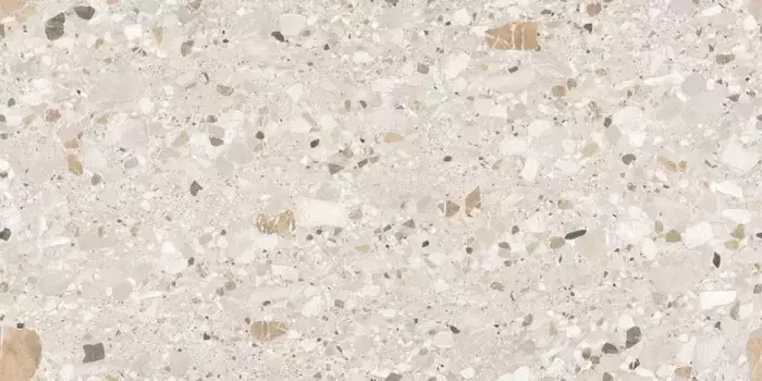 Напольная плитка «Realistik» Terazzo Matt. 120x60 carving 60126 crema