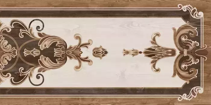 Напольный декор «Kerama Marazzi» Гранд Вуд 160x80 DD570600R коричневый