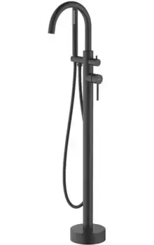 Напольный смеситель для ванны «Акватек» Европа AQ1345MB черный матовый