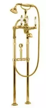 Напольный смеситель для ванны «Cezares» DIAMOND-VDPS-03/24-Sw золото