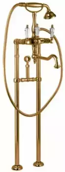 Напольный смеситель для ванны «Cezares» DIAMOND-VDPS2-02-Sw бронза