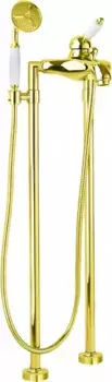 Напольный смеситель для ванны «Cezares» ELITE-VDPM-03/24-Bi золото