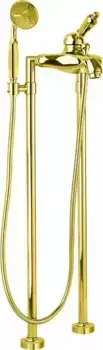 Напольный смеситель для ванны «Cezares» ELITE-VDPM-03/24-M золото