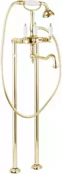 Напольный смеситель для ванны «Cezares» FIRST-VDP2-03/24-Bi золото