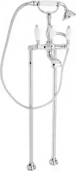 Напольный смеситель для ванны «Cezares» FIRST-VDP-01-Bi хром