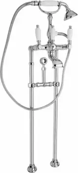 Напольный смеситель для ванны «Cezares» FIRST-VDPS-01-Bi хром
