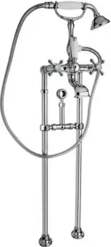 Напольный смеситель для ванны «Cezares» GOLF-VDPS-01-Bi хром