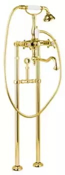 Напольный смеситель для ванны «Cezares» GOLF-VDPS2-03/24-Bi золото
