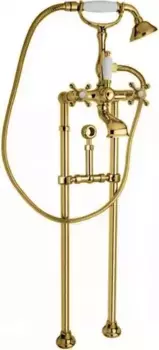 Напольный смеситель для ванны «Cezares» GOLF-VDPS-03/24-Bi золото