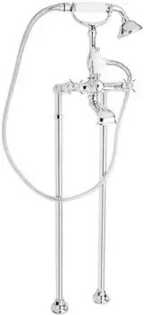 Напольный смеситель для ванны «Cezares» LORD-VDP-01-Bi хром