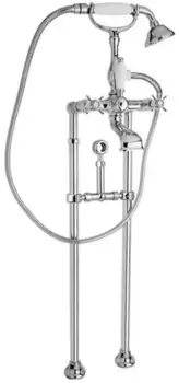 Напольный смеситель для ванны «Cezares» LORD-VDPS-01-Bi хром