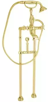 Напольный смеситель для ванны «Cezares» LORD-VDPS-03/24-M золото