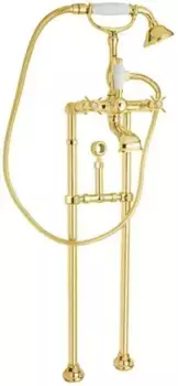 Напольный смеситель для ванны «Cezares» LORD-VDPS-03/24-Bi золото