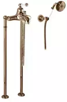 Напольный смеситель для ванны «Cezares» MARGOT-VDPM-02-Bi бронза