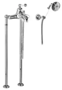 Напольный смеситель для ванны «Cezares» MARGOT-VDPM-01-Bi хром