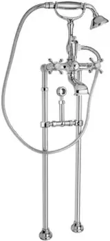 Напольный смеситель для ванны «Cezares» NOSTALGIA-VDPS-01-M хром